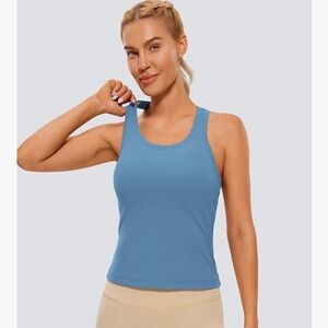 CRZ YOGA Butterluxe Racerback Workout Tank - size M - EUC